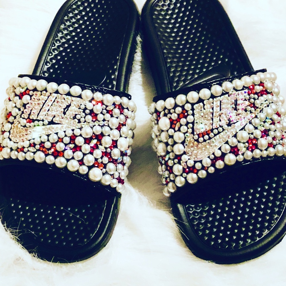 Not For Sale! Custom Nike Slides
